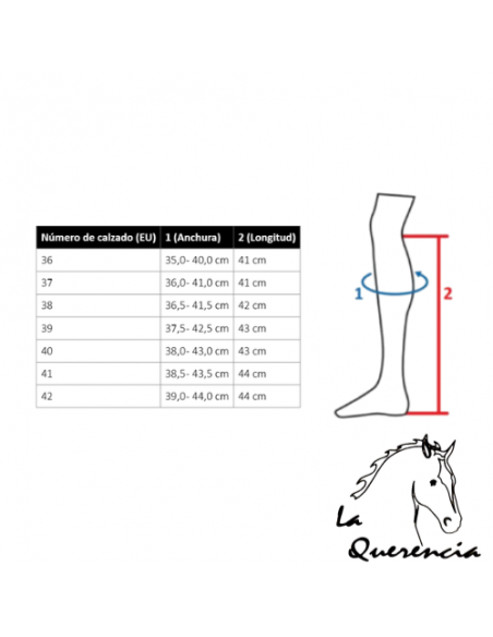 Bota hkm beatrice - Altura baja / ancha