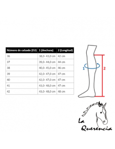 Bota hkm beatrice - Altura normal / extra ancho 2