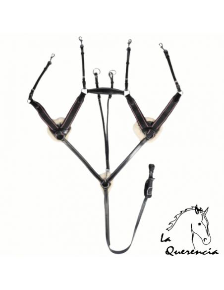 PECHOPETRAL HKM CON MARTINGALA Y BORREGUILLO NATURAL
