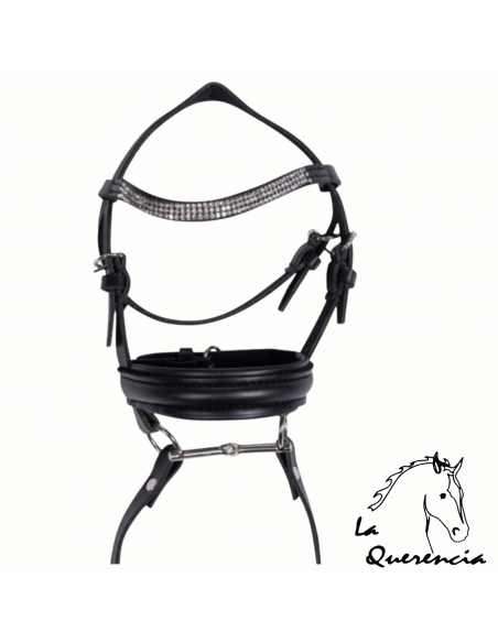 CABEZADA CON BRILLOS PARA JUGUETE PONY