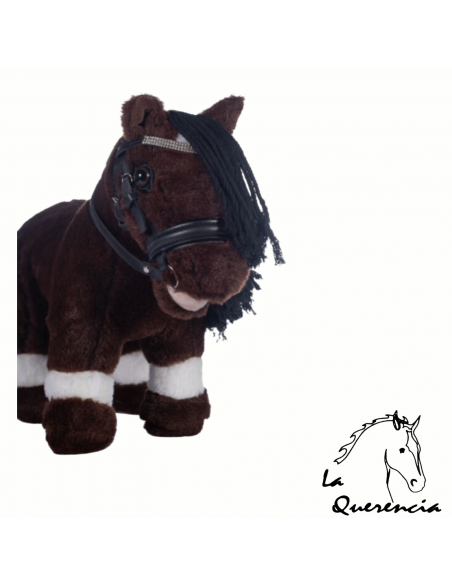 CABEZADA CON BRILLOS PARA JUGUETE PONY