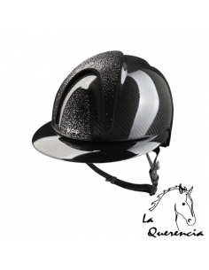 CASCO KEP - NEBULA SILVER - CON CRISTALES SWAROVSKI