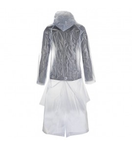 Capa impermeable, transparente