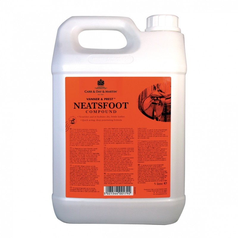 C&D Vanner&Prest Neatsfoot Aceite Pata de buey 5L