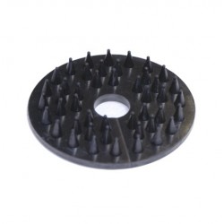 ARANDELA EN SUAVE GOMA CON PÚAS