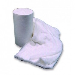 ALGODON HIDROFILO CON GASA.PAQUETE DE 1 KG.  BLANCO
