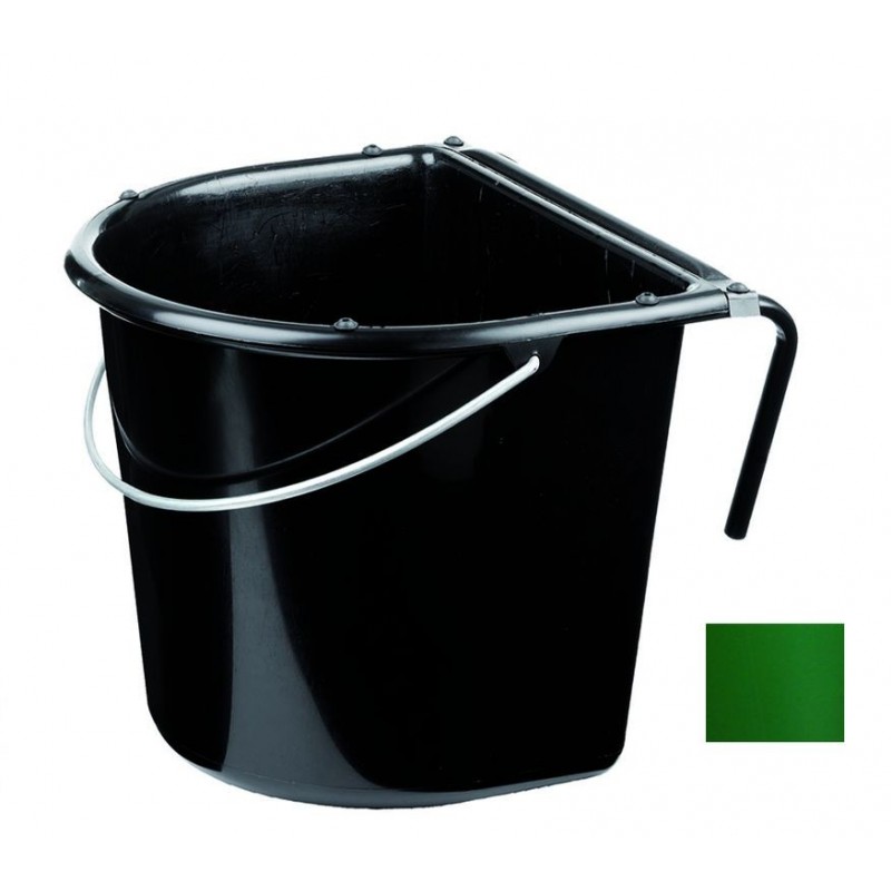 COMEDERO PLASTICO CON ASA  07.VERDE