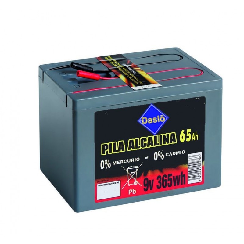 BATERIA DASLO ALCALINA 9V 365WH