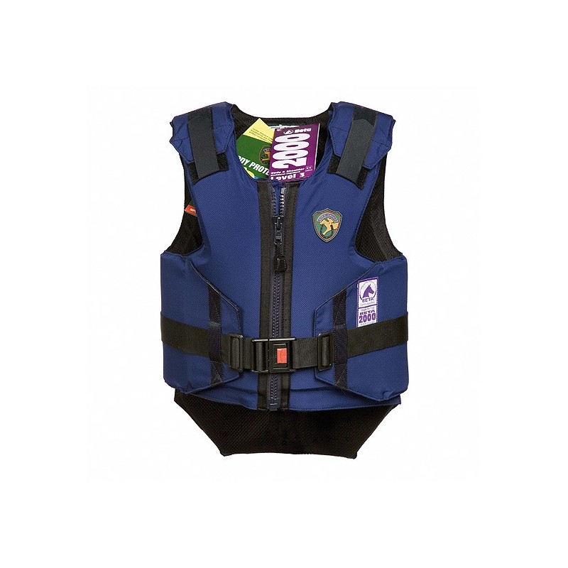 BODY PROTECTOR NIÃO CREMALLERA LEVEL III TALLA XS NEGRO