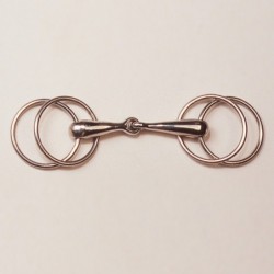 FILETE COCHE DOBLE ANILLA EMBOCADURA GRUESA