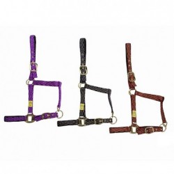 CABEZADA DE NYLON A ROMBOS REFORZADA