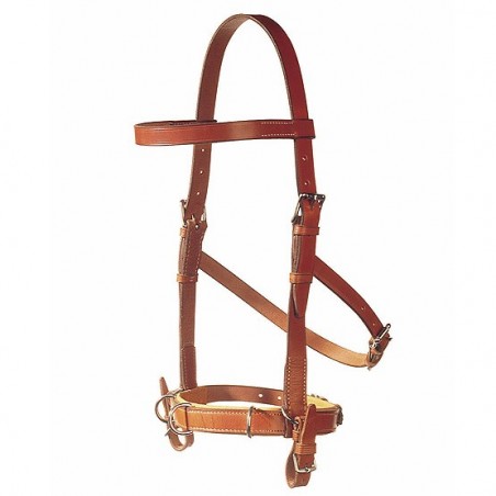 CABEZADA VIENA CON FRANCALETES