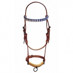 CABEZADA MARJOMAN DE PRESENTACIÓN CON FRONTALERA ADORNADA