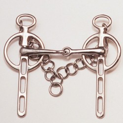 BOCADO COCHE LIVERPOOL INOX. EMBOCADURA ARTICULADA