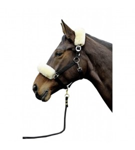 Protector para naríz y nuca, de borreguillo, de 27