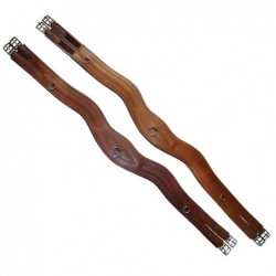 CINCHA DE CUERO MOLDEADA W CON PIQUETE CENTRAL