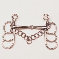 BOCADO COCHE 3 GLOBOS INOX. ARTICULADO