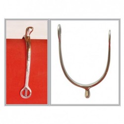 ESPUELA DE CONTACTO AC. INOX. 1". HOMBRE 0