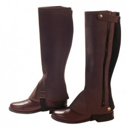 Polaina cremallera elastica