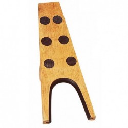 SACABOTAS DE MADERA CON GOMA ANTIDESLIZANTE