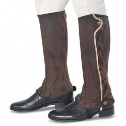 POLAINA AMMARA FUELLE CUERO SINTÃTICA 8 NEGRO