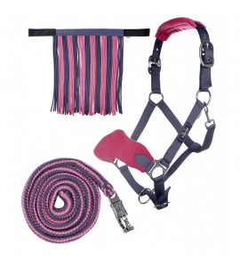 Cabezada, ramal con mosquetón de seguridad & mosquero