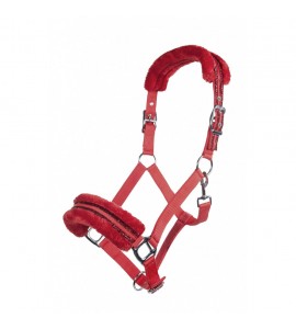 Cabezada Nylon -Glitter- con borreguillo