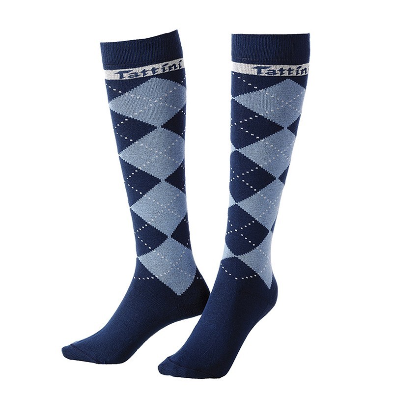 CALCETINES TATTINI ESCOCESES S (35-38) 09.AZUL